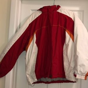 Columbia fleece lined ski jacket.